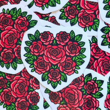 Load image into Gallery viewer, Rose Heart Sticker
