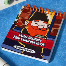 Load image into Gallery viewer, Cozy Gnomies Mini Coloring Book Bundle- 40 pages
