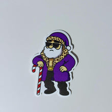 Load image into Gallery viewer, Swag Santa Waterproof Vinyl Sticker - 3x2 Inches Matte Base
