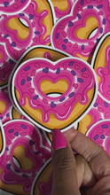 Load and play video in Gallery viewer, Doughnut Heart V2 Sticker
