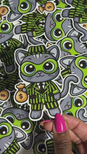 Load and play video in Gallery viewer, Cat Burglar Sticker
